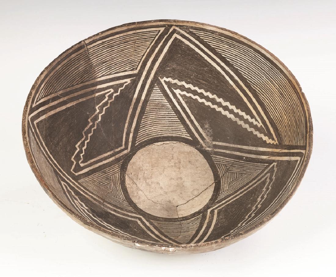 Early Mimbres Fine Line Geometric Bowl (1 of 4)