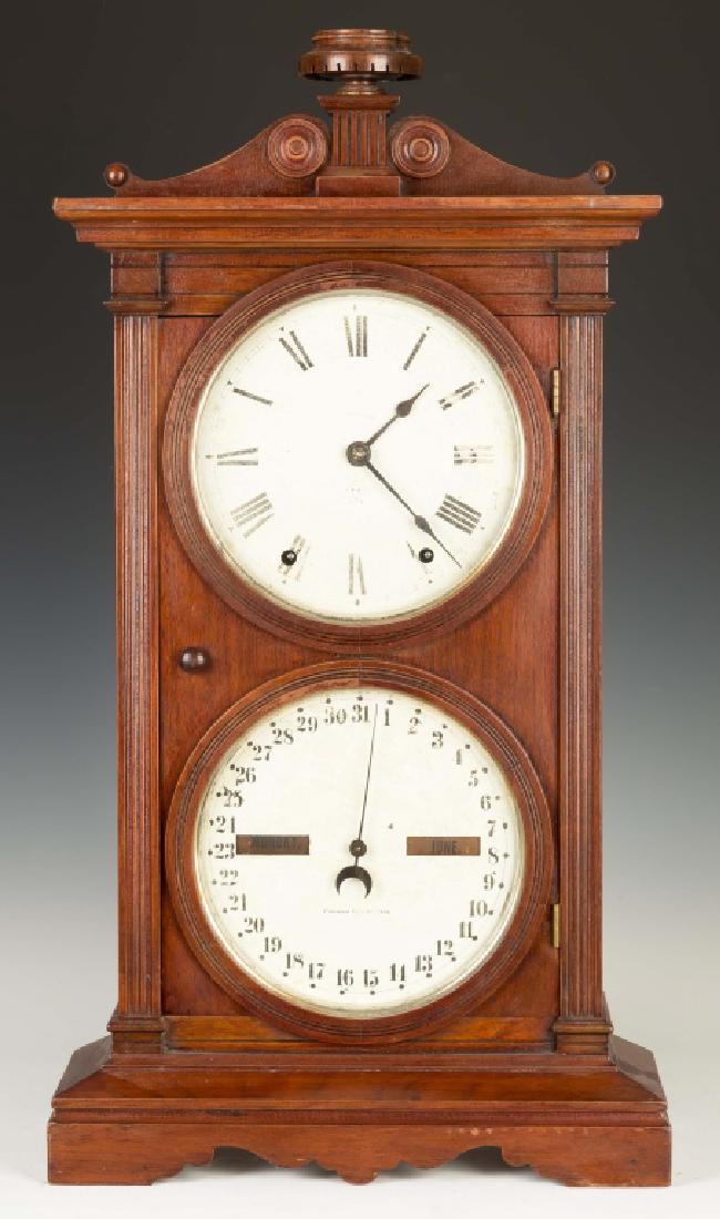 Seth Thomas Calendar Shelf Clock (1 of 2)