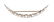 18K Yellow and White Gold, Diamond and Pearl Crescent