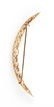 18K Yellow and White Gold, Diamond and Pearl Crescent - 2