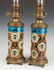 Pair of Victorian Aesthetic Style Oil Lamps - 2