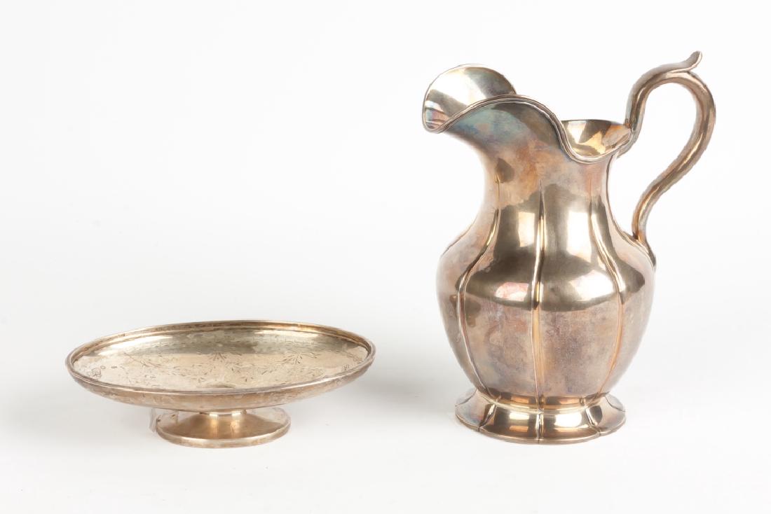 Jones Ball & Poor, Boston, Coin Silver Pitcher & (1 of 2)