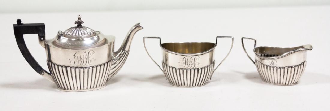 Gorham Sterling Silver Creamers & Sugar Bowl (1 of 1)