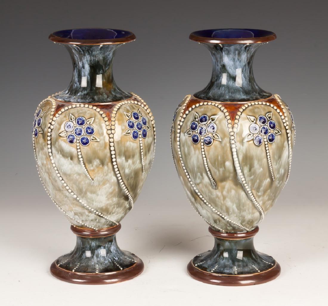 Pair of Royal Doulton Vases (1 of 2)