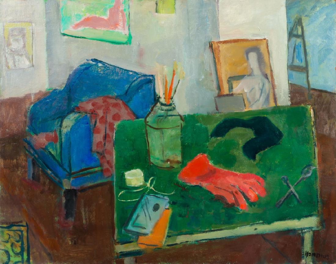 Gerrit Hondius (American, 1891-1970) Still Life with (1 of 3)