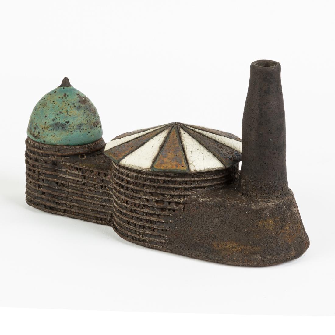 Daniel Anderson (American, B. 1945) Water Tower Teapot (1 of 3)