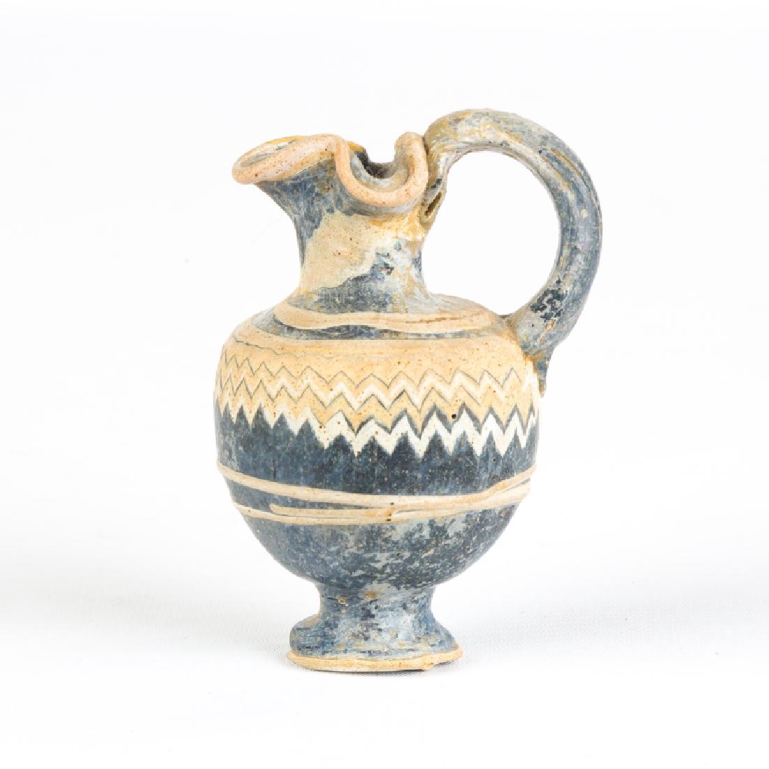A Mediterranean Core-Formed Glass Oinochoe (1 of 3)