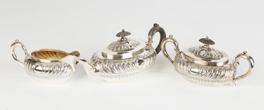 Gorham Three Piece Sterling Silver Tea Set (1 of 1)