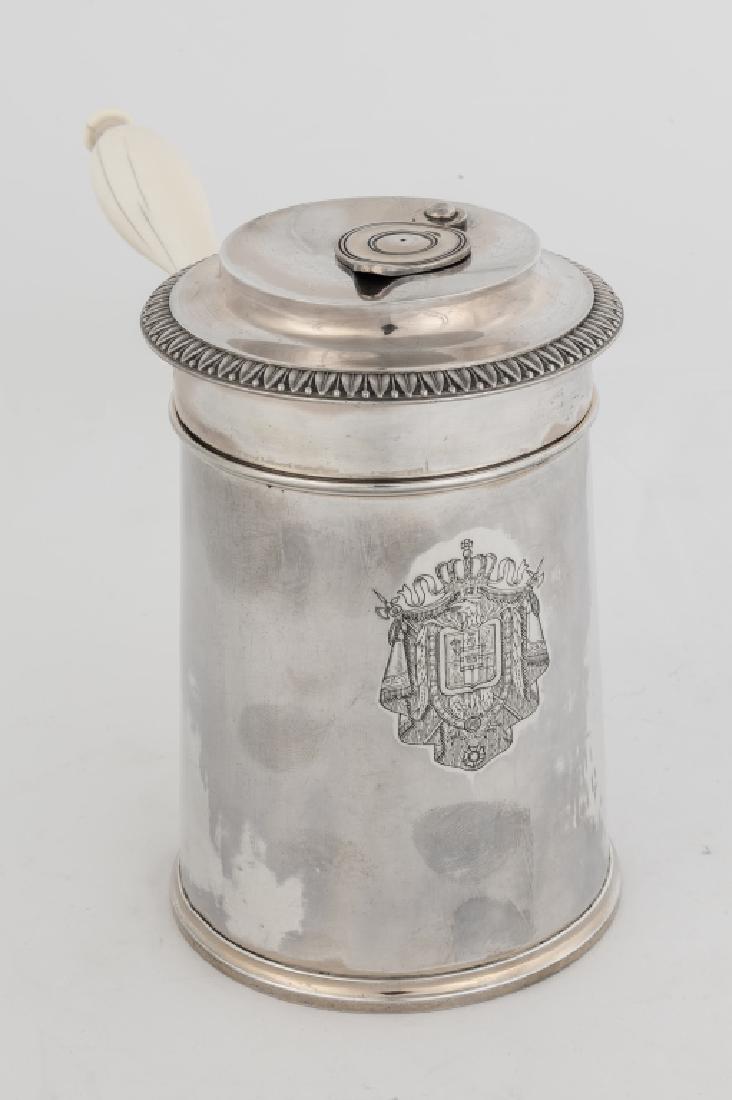 Early Silver Chocolate Pot (1 of 2)
