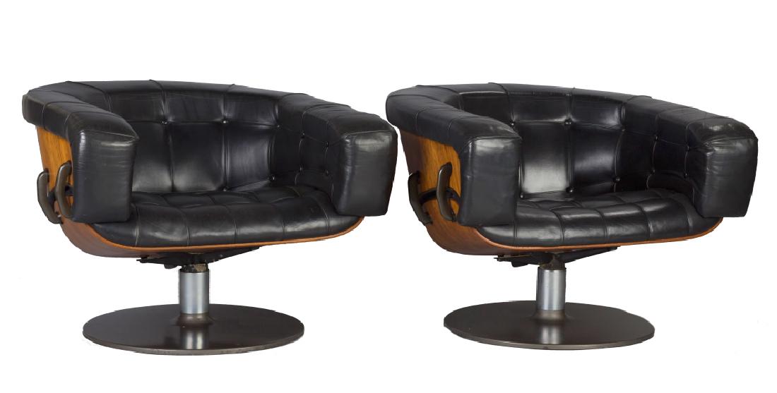 Rare Pair of Swivel Chairs Designed by Martin Grierson (1 of 2)