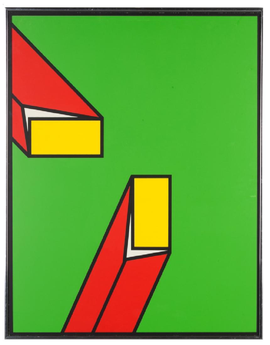 Nicholas Krushenick (American, 1929-1999) "The Iron (1 of 2)