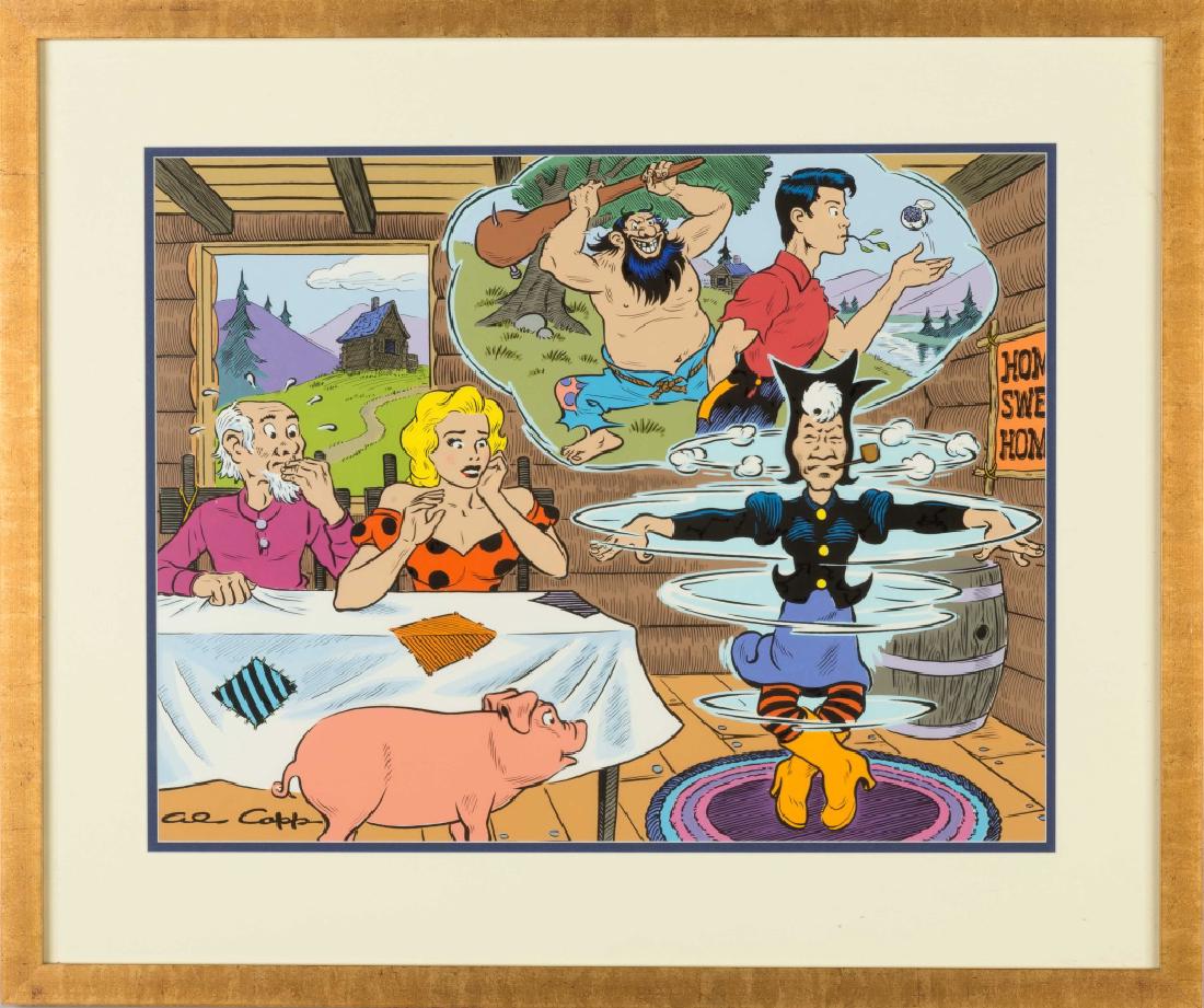 Al Capp (American, 1909-1979) Original Artwork: Al Capp (American, 1909-1979) Original Artwork. Lil Abner. 17" x 22".
