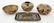 Deldare Dresser Jars and Pin Tray