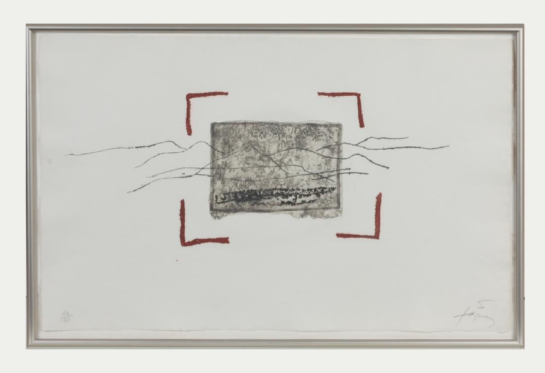 Mark Tobey (American, 1890-1976) Lithograph (1 of 2)