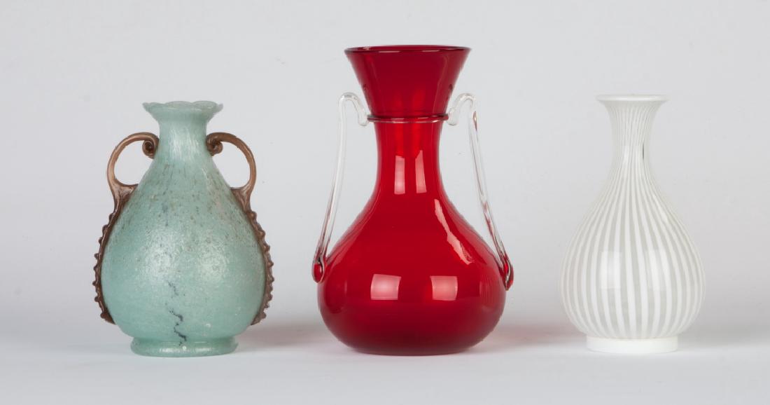 Group of Italian Art Glass Vases (1 of 3)