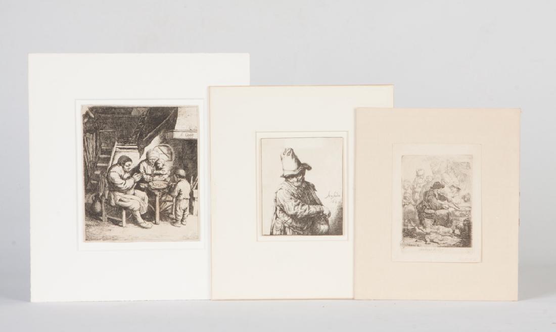 Group of Three Early Etchings (1 of 1)