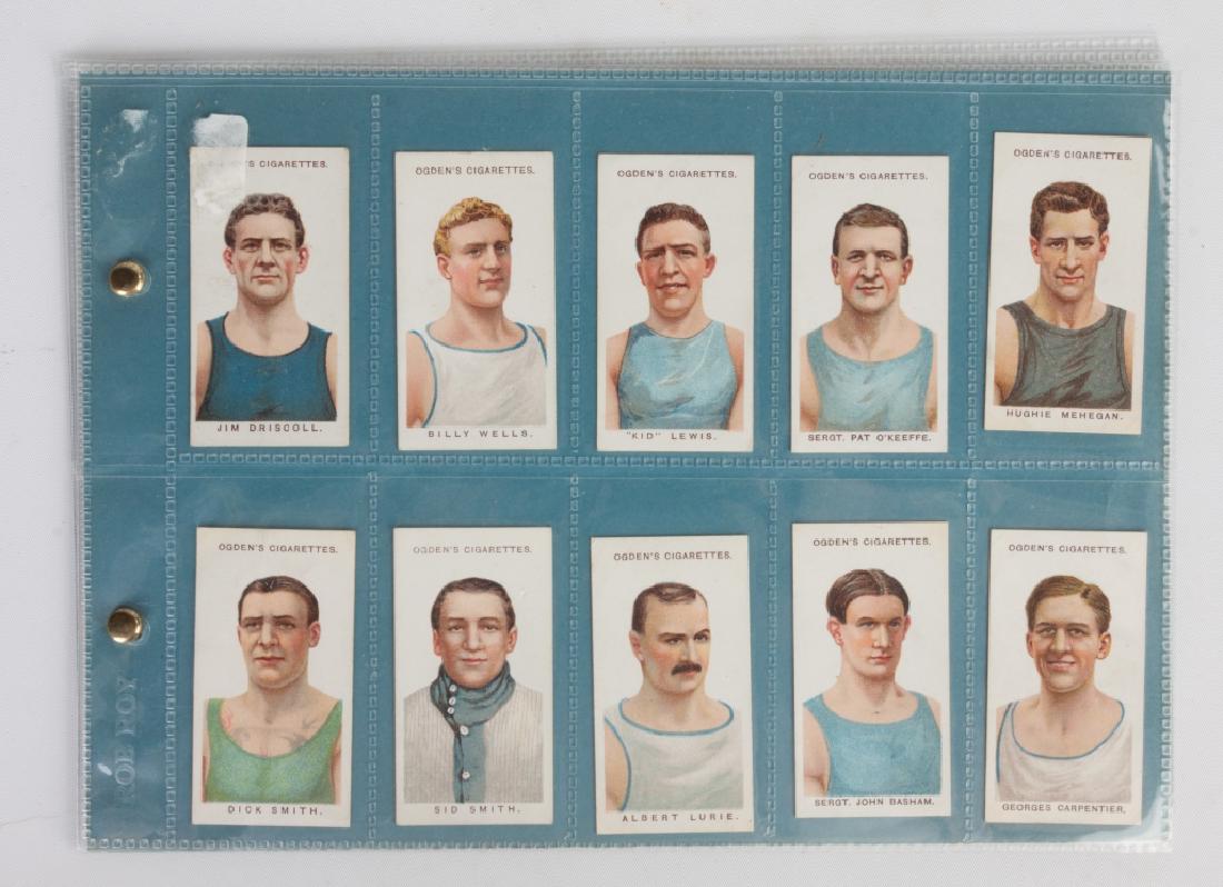Group of Ogden's Cigarettes Boxing Cards (1 of 2)