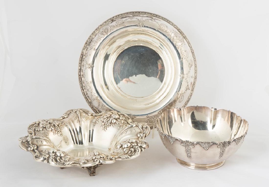 Three Sterling Silver Bowls (1 of 1)