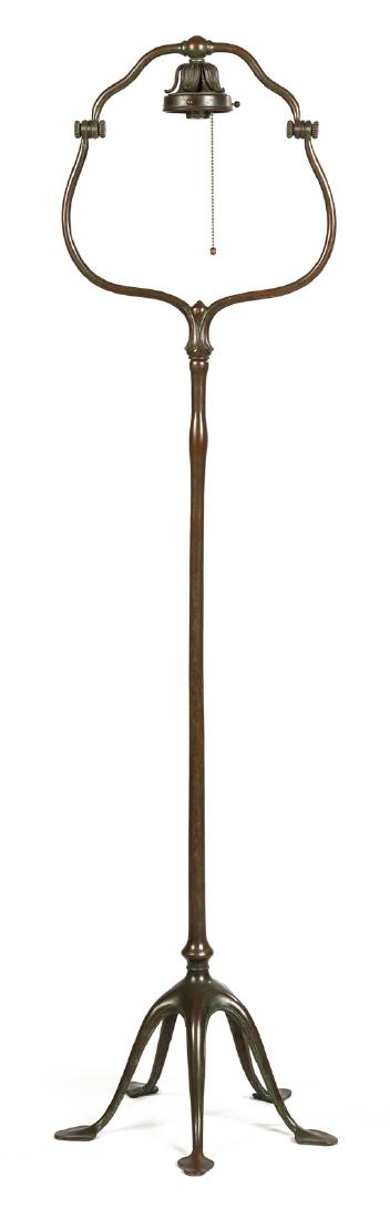 Tiffany Studios, New York, 5 Leg Spade Floor Lamp Base (1 of 1)