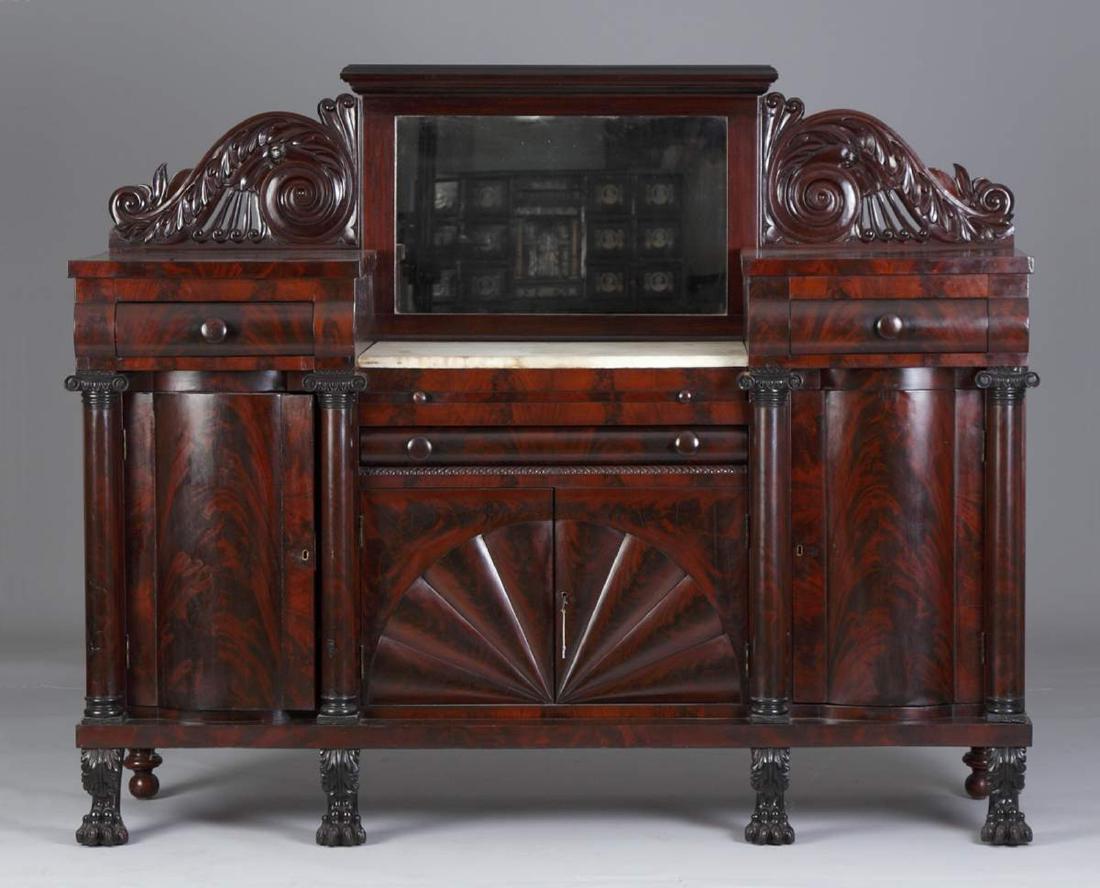 Marble Top Sideboard, attr. to Anthony Quervelle  of (1 of 1)