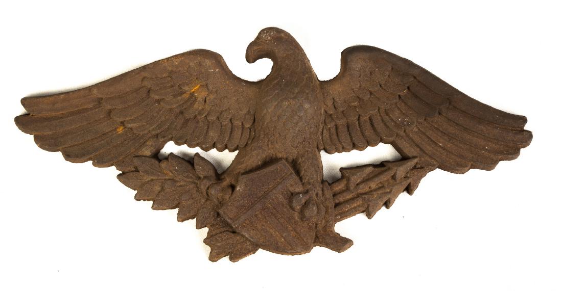Cast Iron Eagle & Shield (1 of 1)
