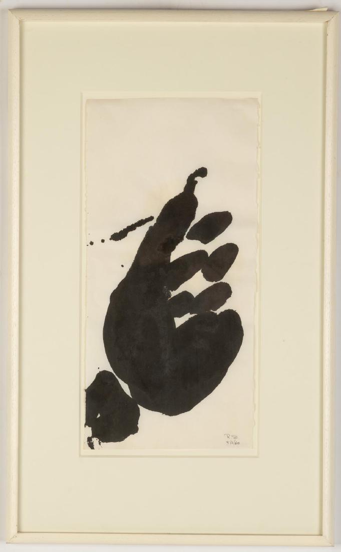 R. Stankiewicz (American, 1922-1983) Untitled: 1960. Ink on paper. Initialed 'R.S' (lower right). 17" x 81/4". Zabriskie Gallery, New York, New York. Anderson Gallery, Buffalo, New York.