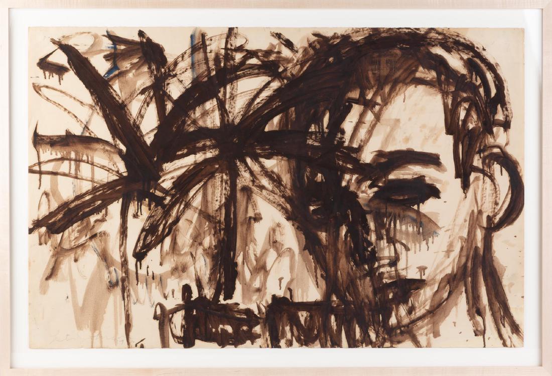 Lester Johnson (American, 1919-2010) "The Garden" (1 of 3)