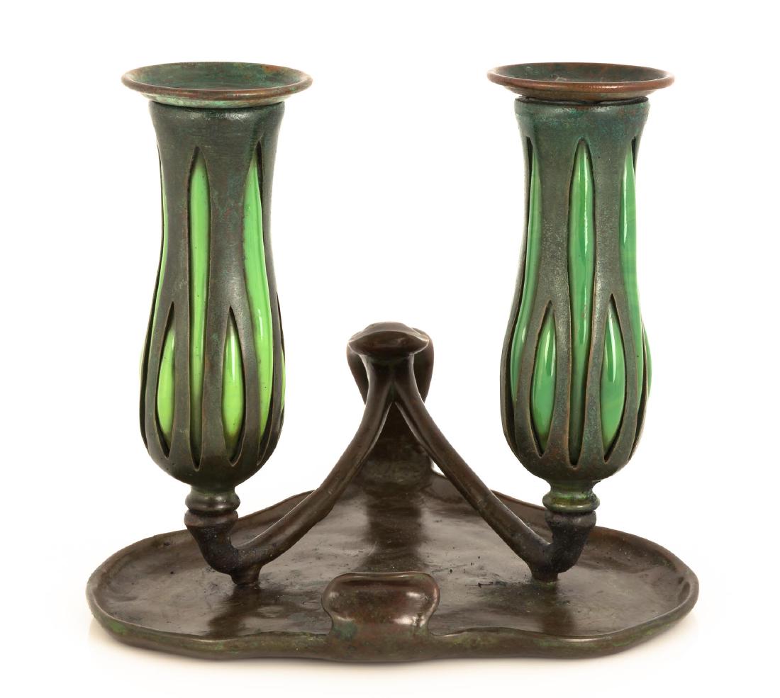 Tiffany Studios , New York, Chamber Candlestick (1 of 1)