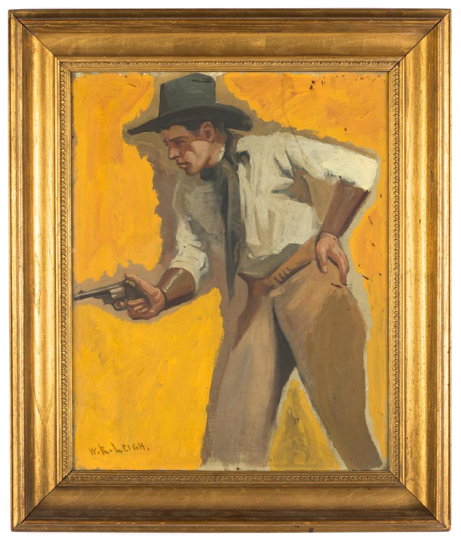 William Robinson Leigh (American, 1866-1955) Cowboy (1 of 3)