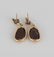 Pair of 14K Gold, Opal and Diamond Drop Earrings - 3