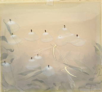 Vintage Disney Animation Cell,Fantasia: Vintage Disney Animation Cell,Fantasia 12" (h) 10 (w), exc., Est. 1,000-1,500