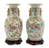 Pair of Chinese Export Famille Rose Vases With Stands
