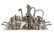 Japanese Export Meiji Per. Sterling Silver Tea Service