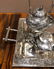 Japanese Export Meiji Per. Sterling Silver Tea Service - 6