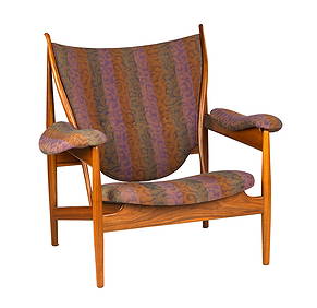 Finn Juhl (Danish, 1912-1989) Iconic Chieftain Chair (1 of 1)