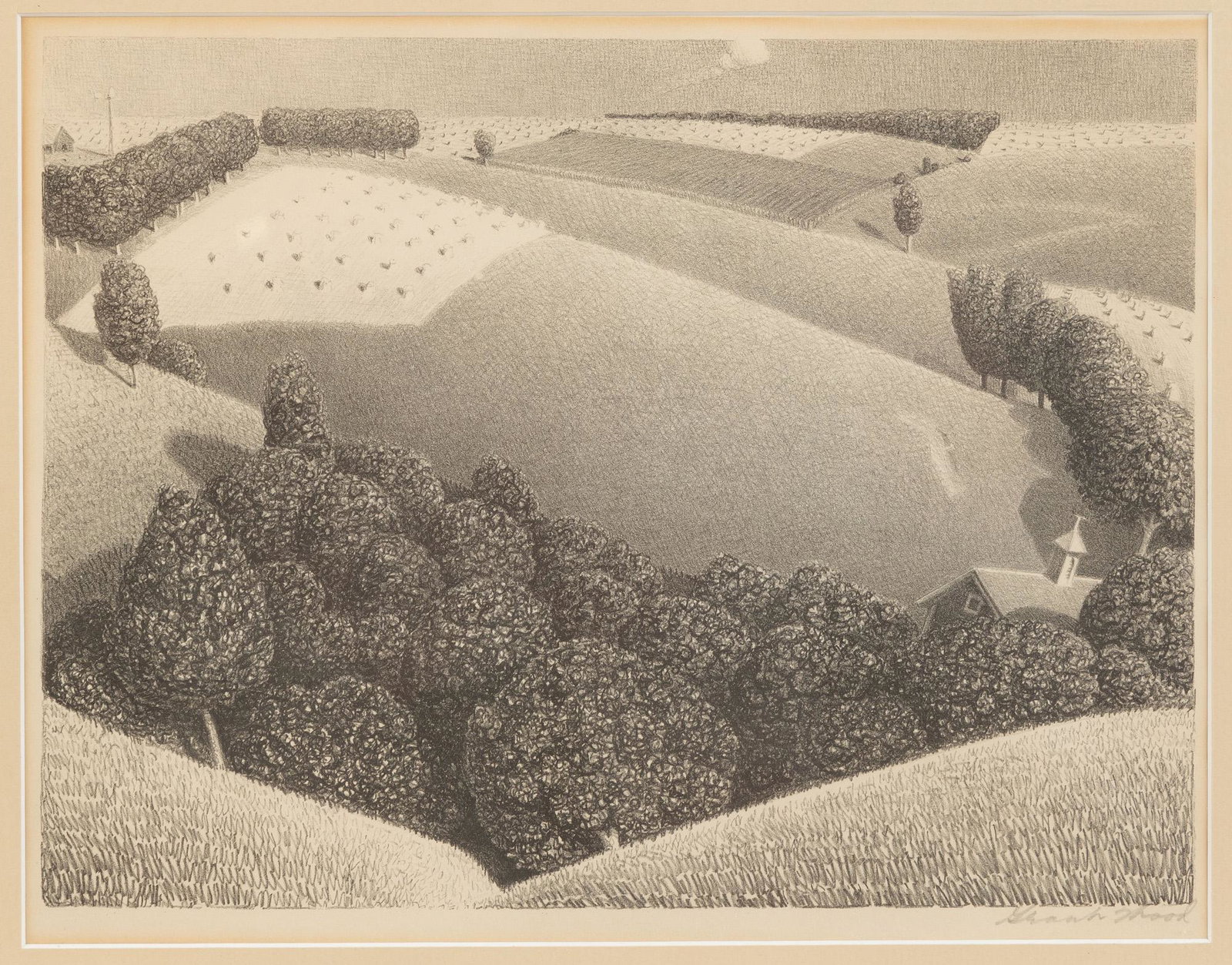 Grant Wood (American, 1892-1942) July 15th (1 of 1)