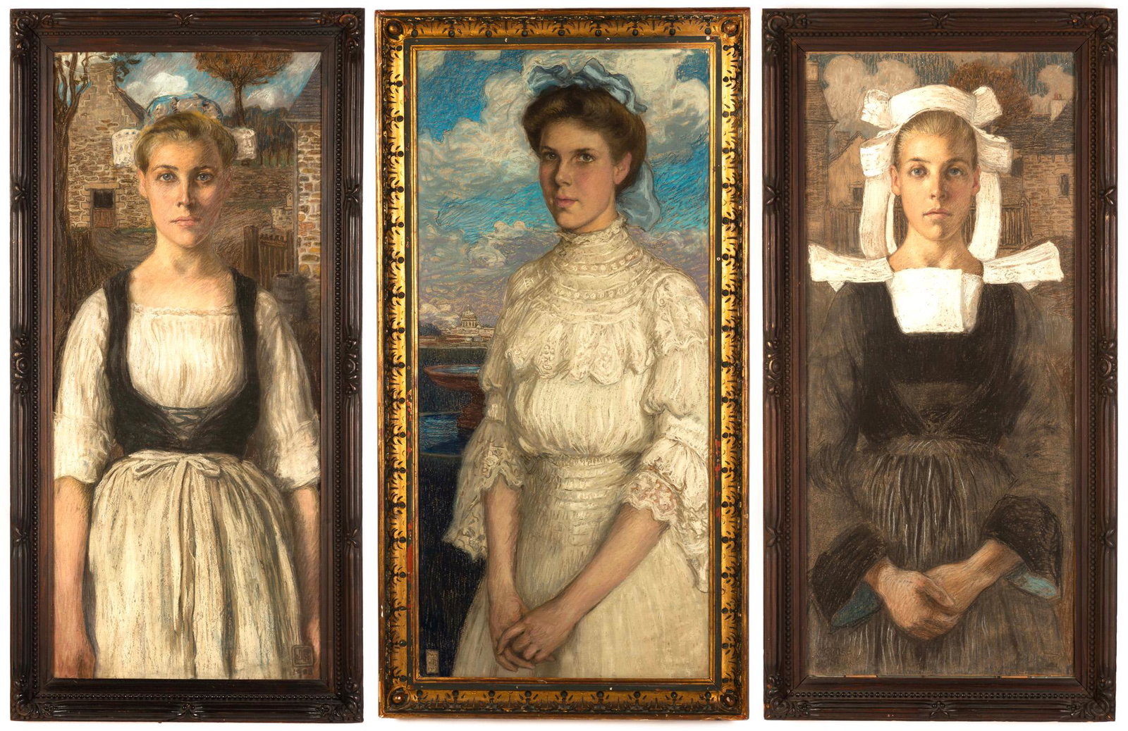 Three Pastels by John Recknagel (1 of 1)