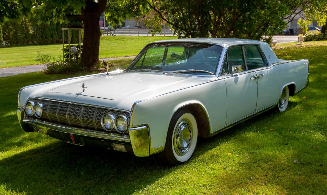 1964 Lincoln Continental Town Car: 1964 Lincoln Continental Town Car. VIN: 4Y82N424339; Mileage: 104,764. 8-cyl. 430cid/320hp 4bbl. Summer driven only, stored in garage during winter. Vehicles are single owner from the collection of Pa