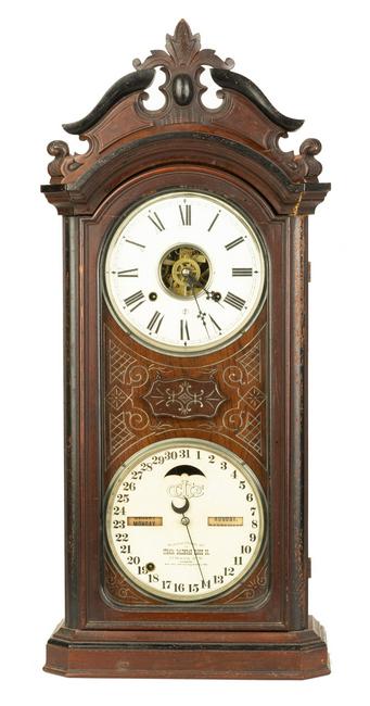 Ithaca Favorite Calendar Clock Price Guide