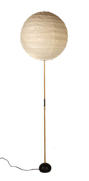 Signed Isamu Noguchi Akari Floor Lamp Jun 27 2019 Applebrook Auctions Estate Sales In Ct