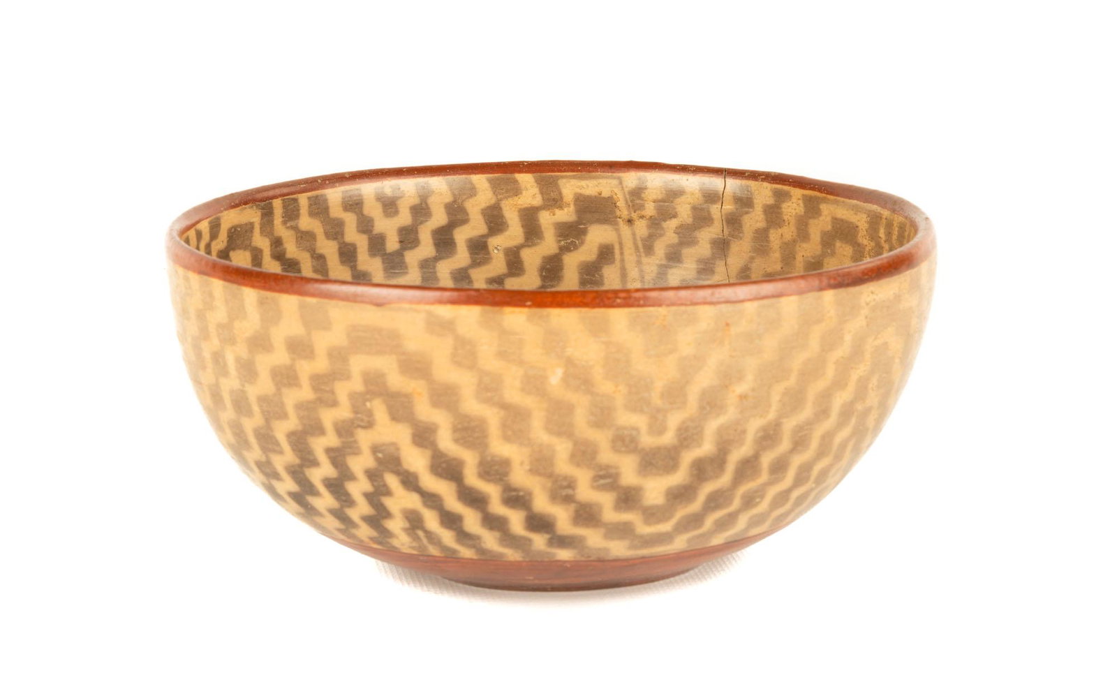 Pre Colombian Painted Bowl From Nayarit, Mexico (1 of 3)
