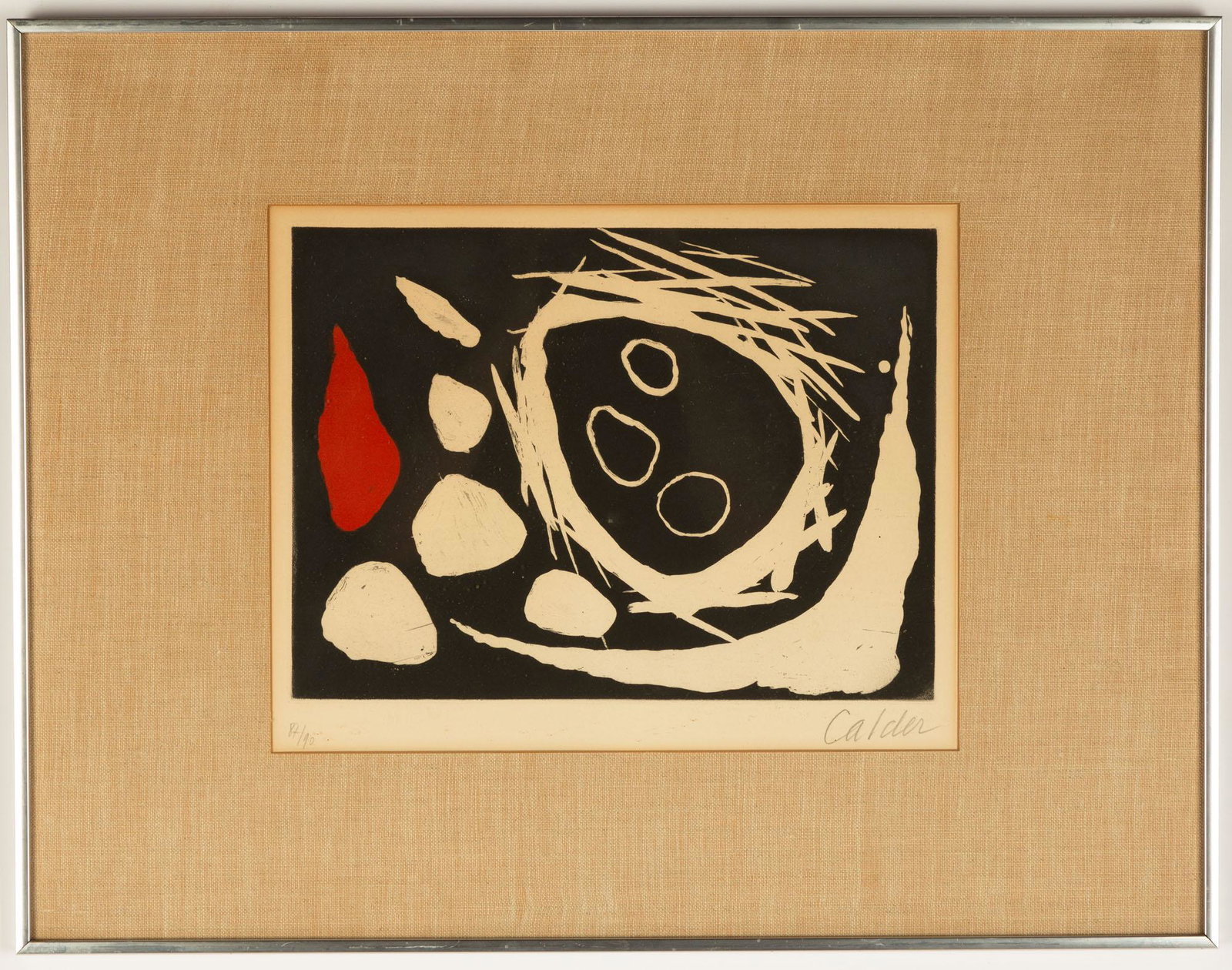 Alexander Calder (American, 1898-1976) Etching (1 of 4)