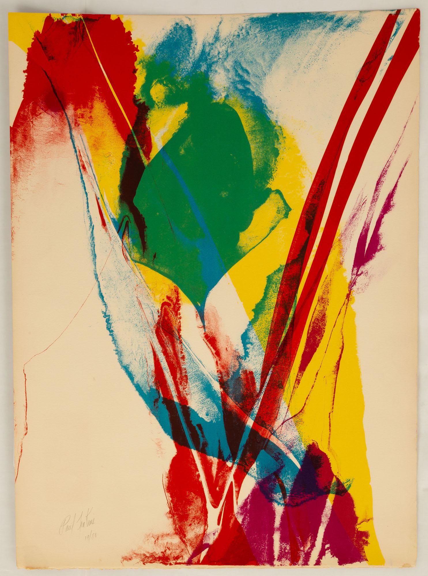 Paul Jenkins (American, 1923-2012) "Untitled' (1 of 2)