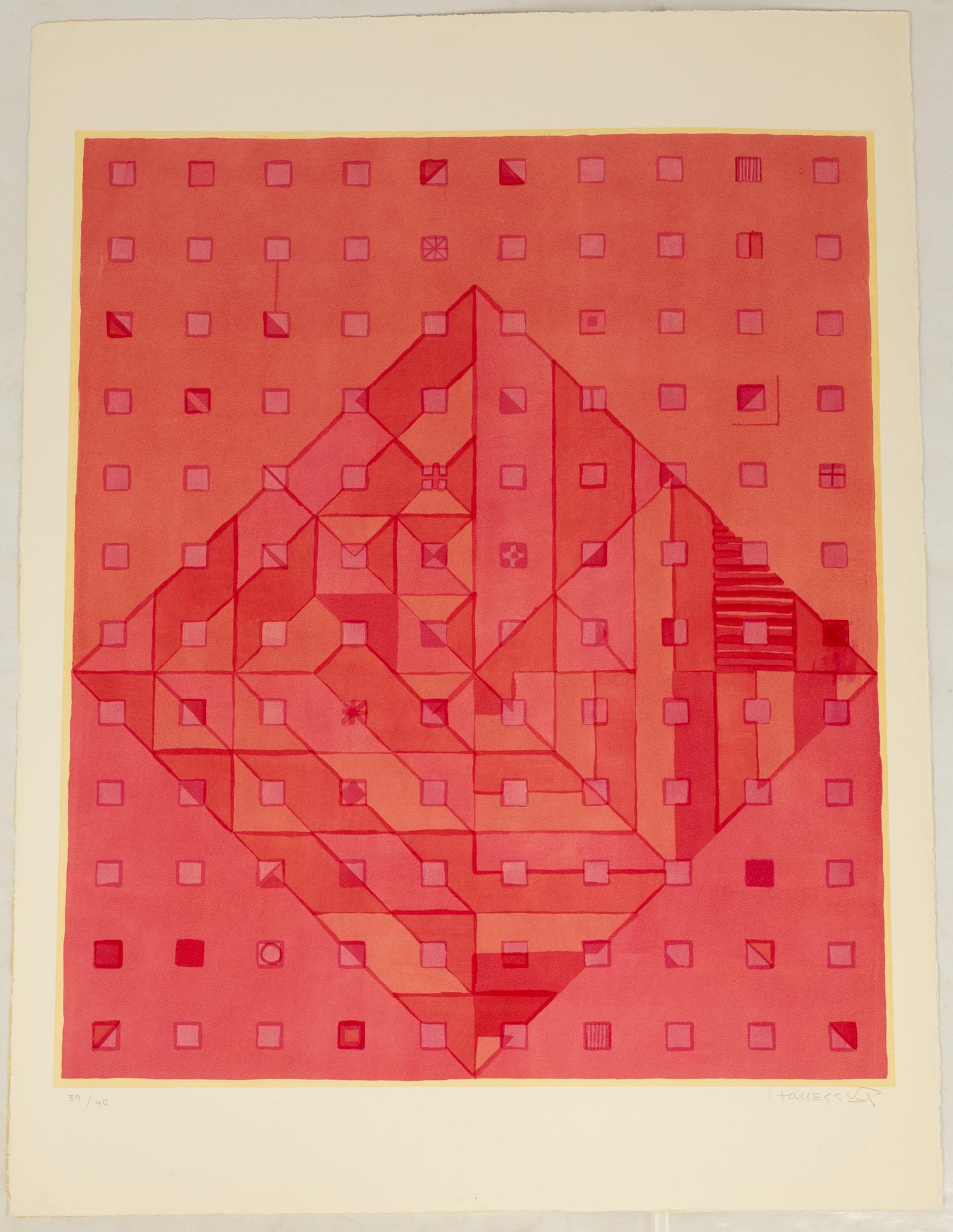 Gottfried Honegger (French, 1917 - 2016) "Rechercher" (1 of 2)