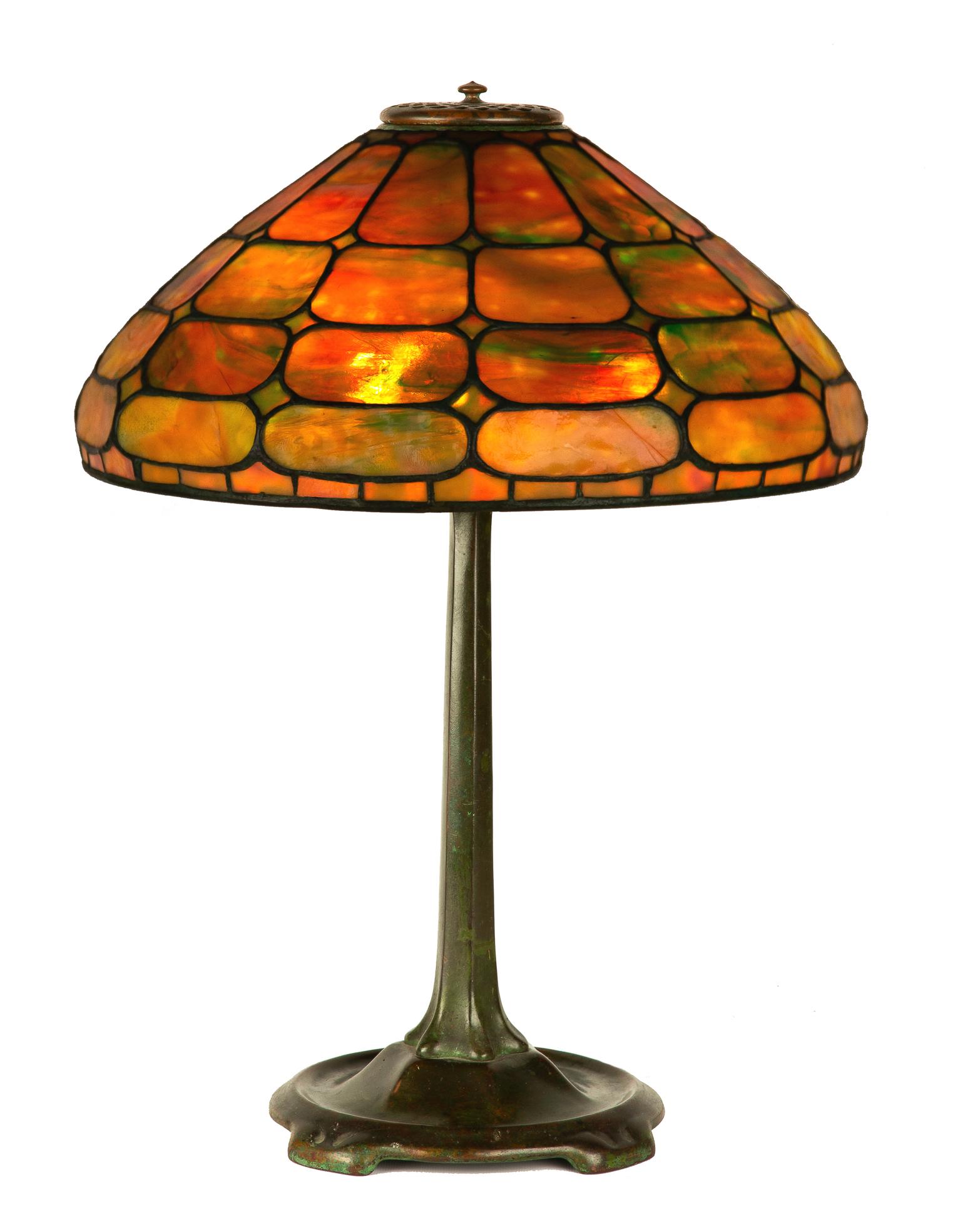 Tiffany Studios, New York, Colonial Table Lamp (1 of 8)