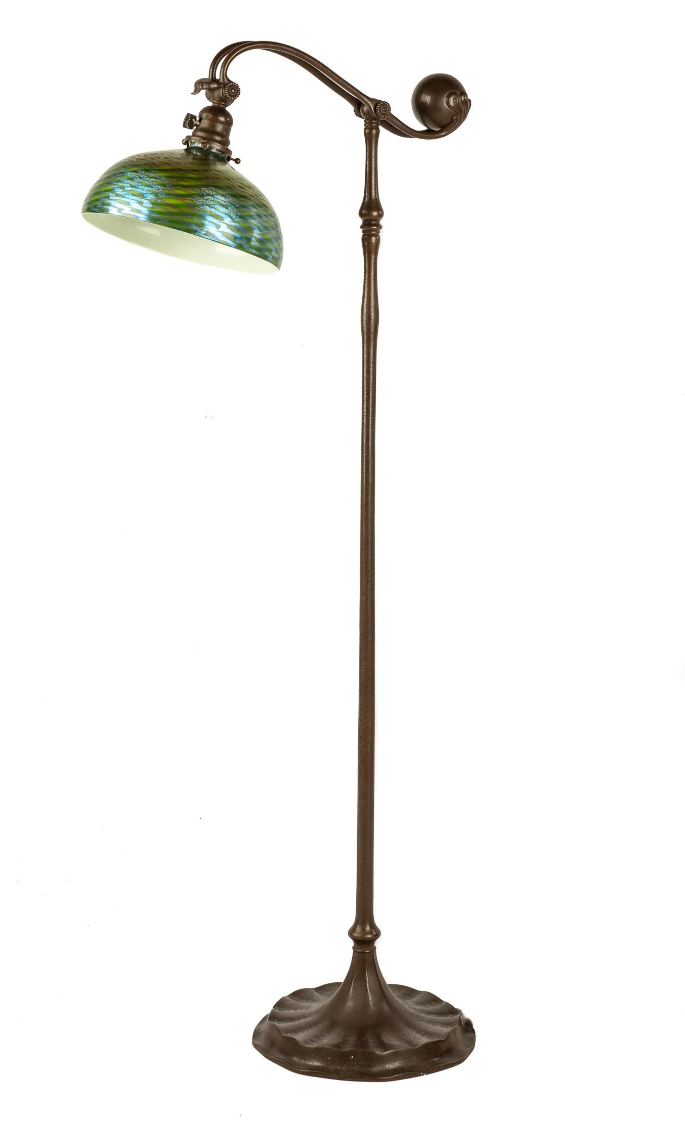 Tiffany Studios, New York Counter Balance Floor Lamp (1 of 6)