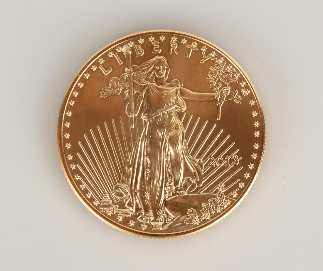 US Liberty 2013 One Ounce Gold Coin (1 of 3)