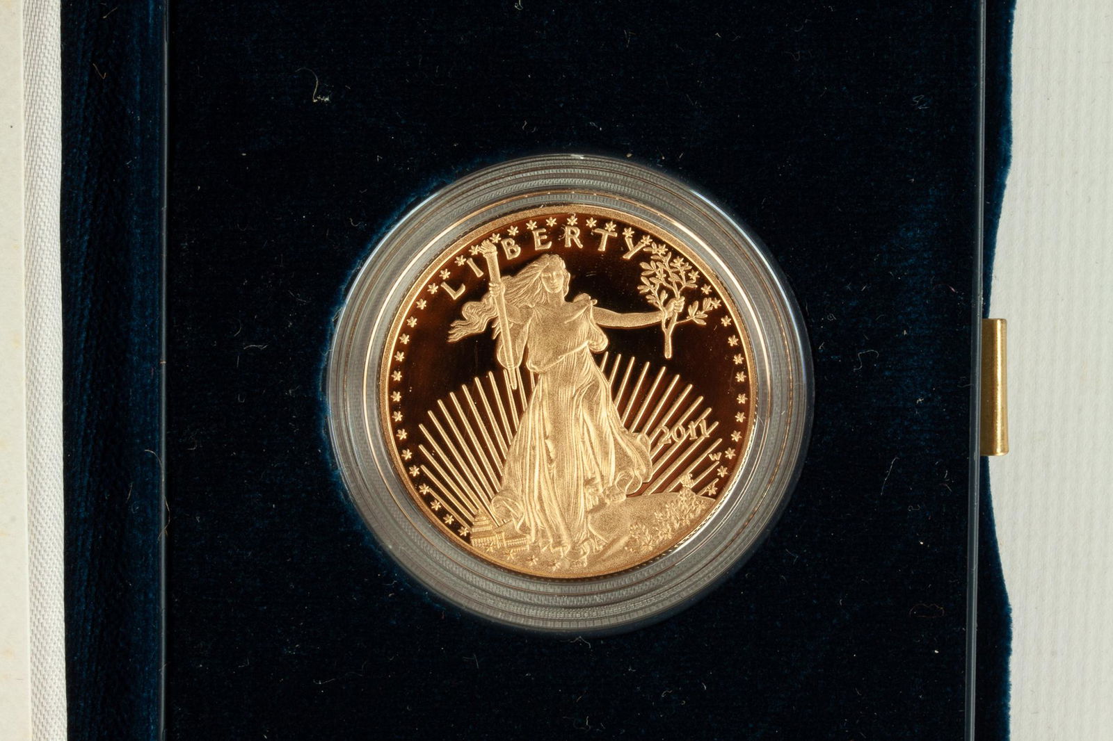 US American Eagle 2011 One Ounce Gold Proof Coin (1 of 2)