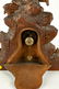 Carved Hunter's Black Forest Shelf Clock - 2