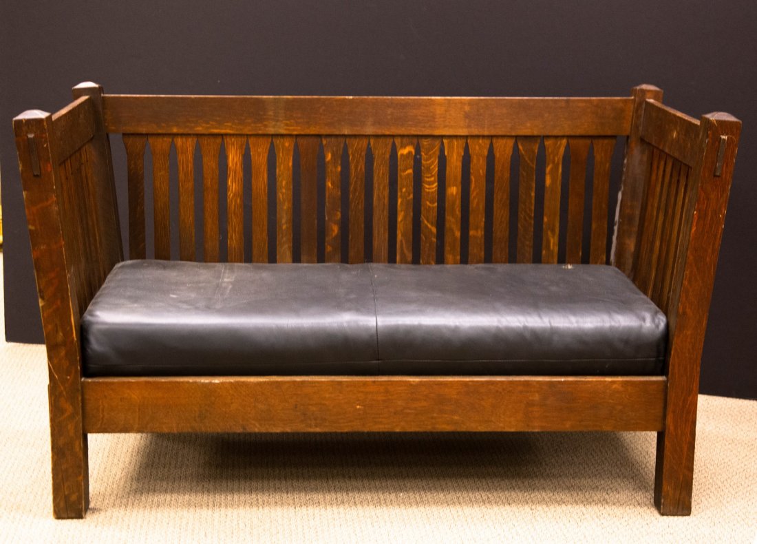 Arts & Crafts Settee (1 of 1)